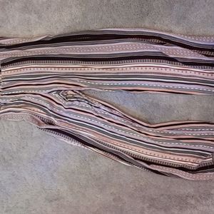 Wide leg Palazzo striped pants